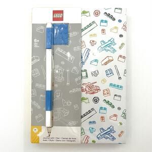 LEGO Journal Pen Hardcover Notebook Stationary Diary Lined Blank Book New Sealed